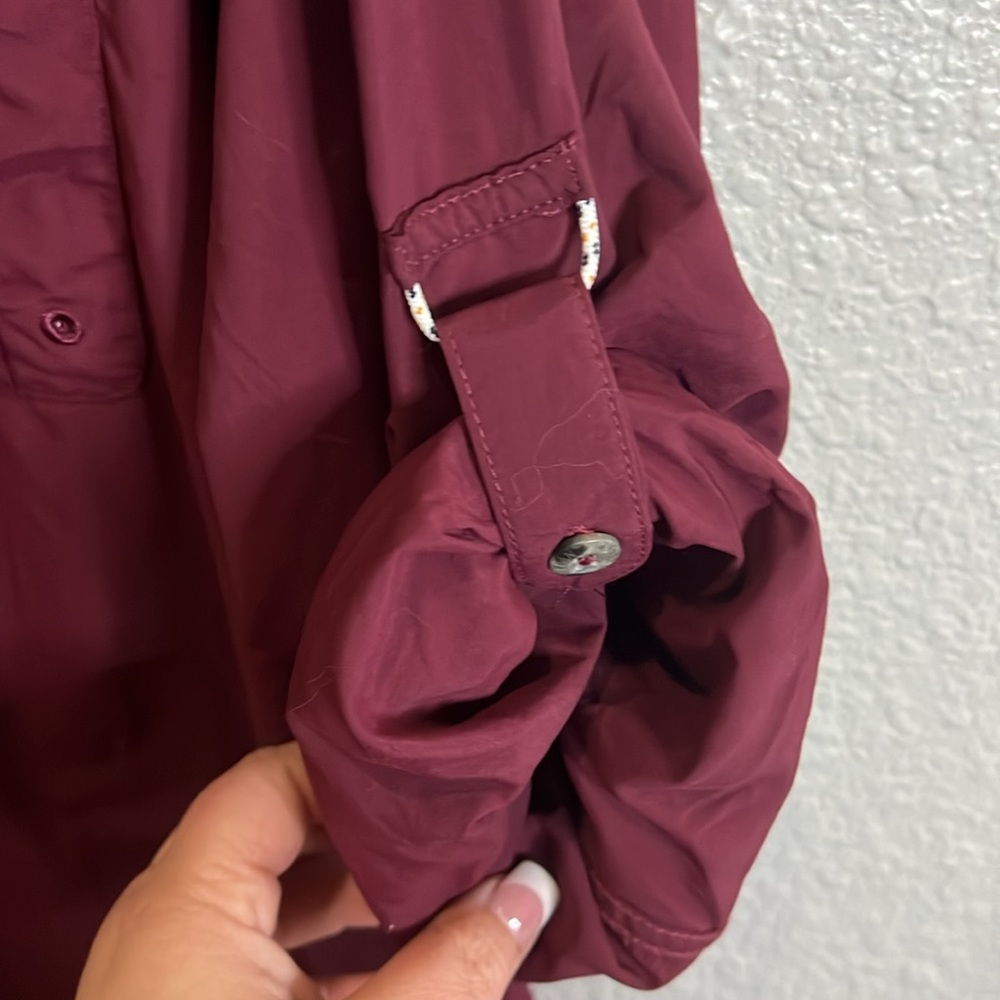 Magellan Outdoors Fish gear size 2XL maroon long sleeve NWT - Picture 3 of 6
